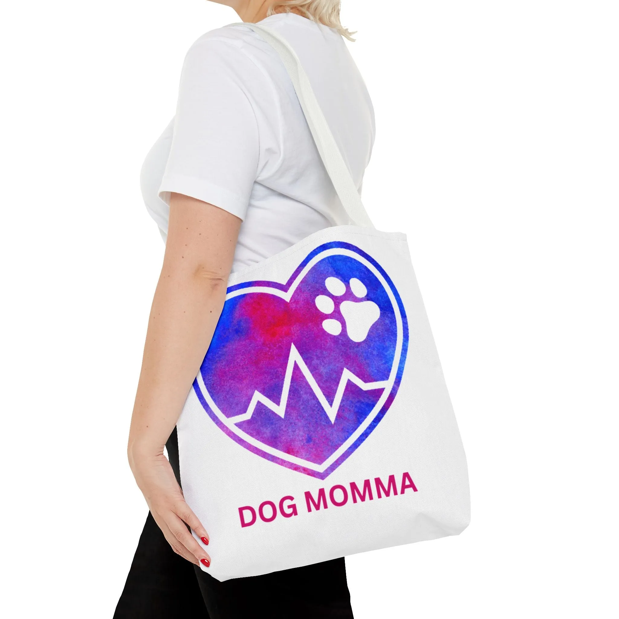 Dog Momma Tote Bag - Love, Paws & A Purpose