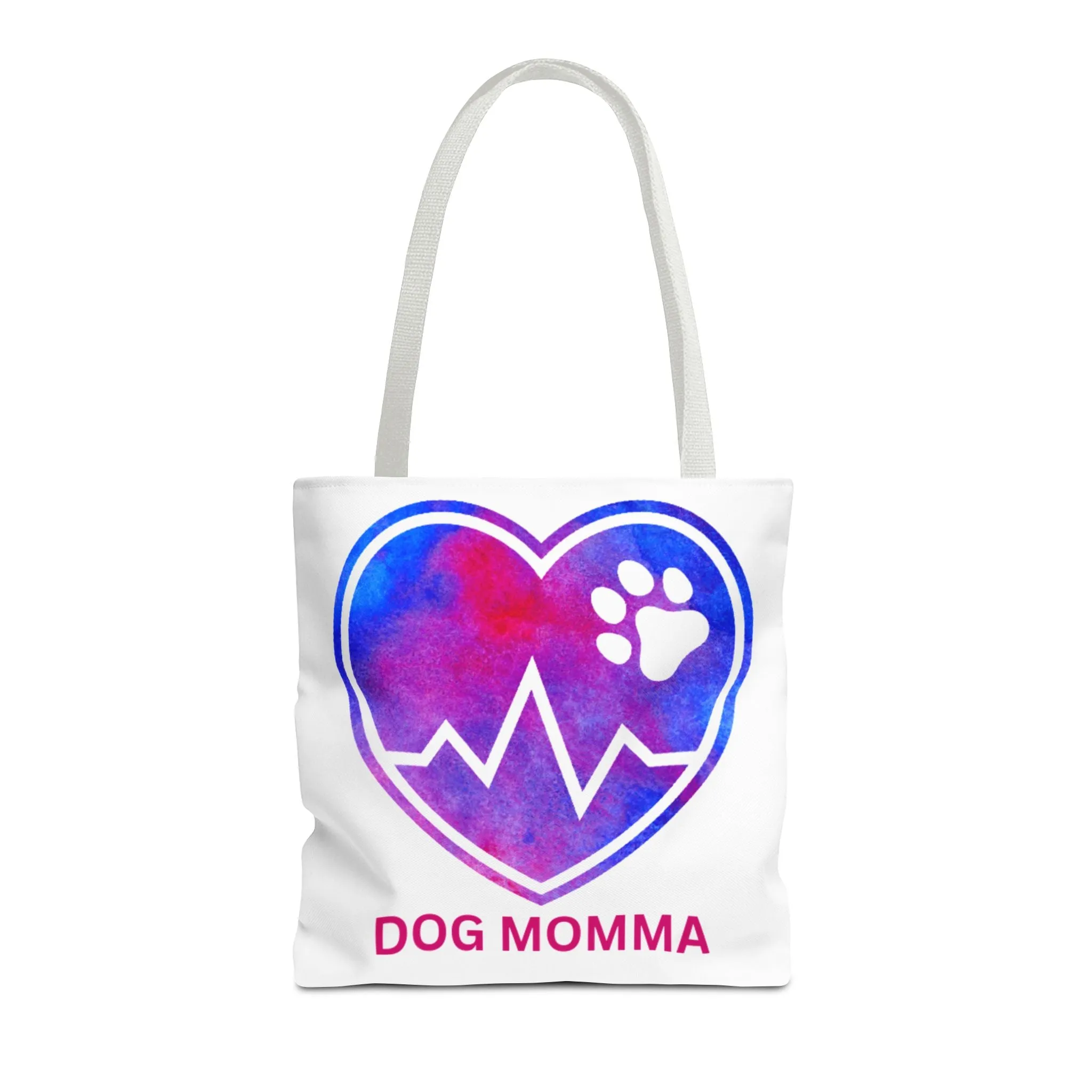 Dog Momma Tote Bag - Love, Paws & A Purpose