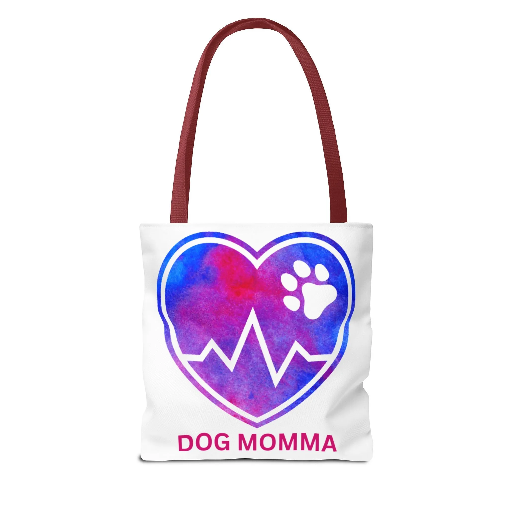 Dog Momma Tote Bag - Love, Paws & A Purpose