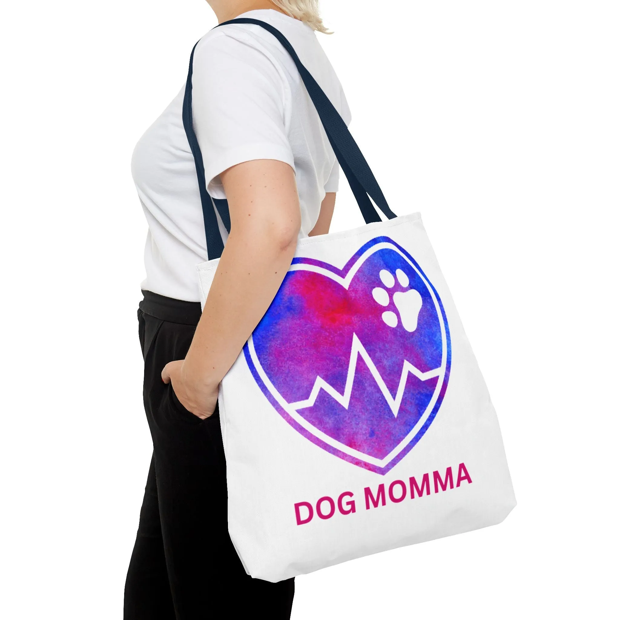 Dog Momma Tote Bag - Love, Paws & A Purpose
