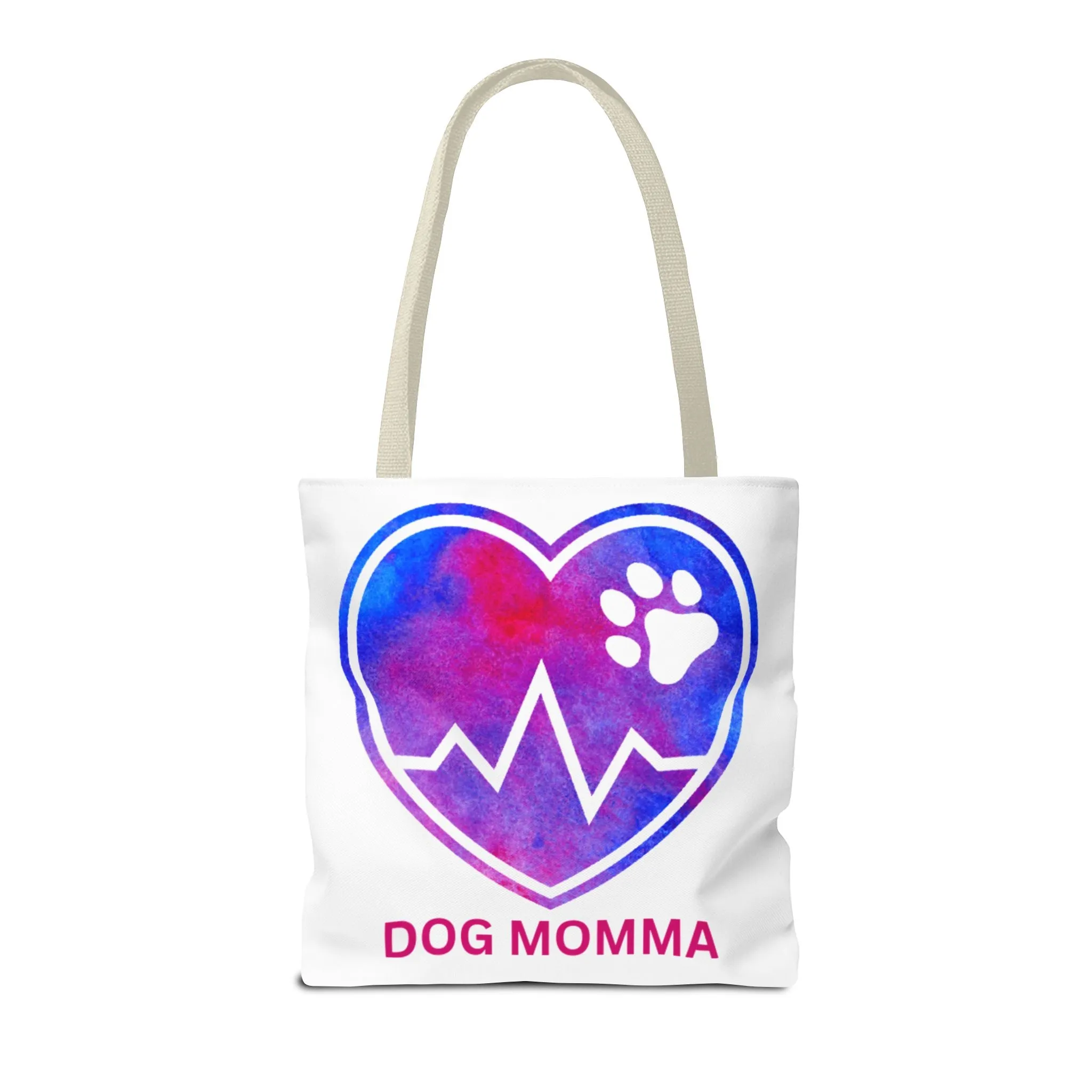 Dog Momma Tote Bag - Love, Paws & A Purpose