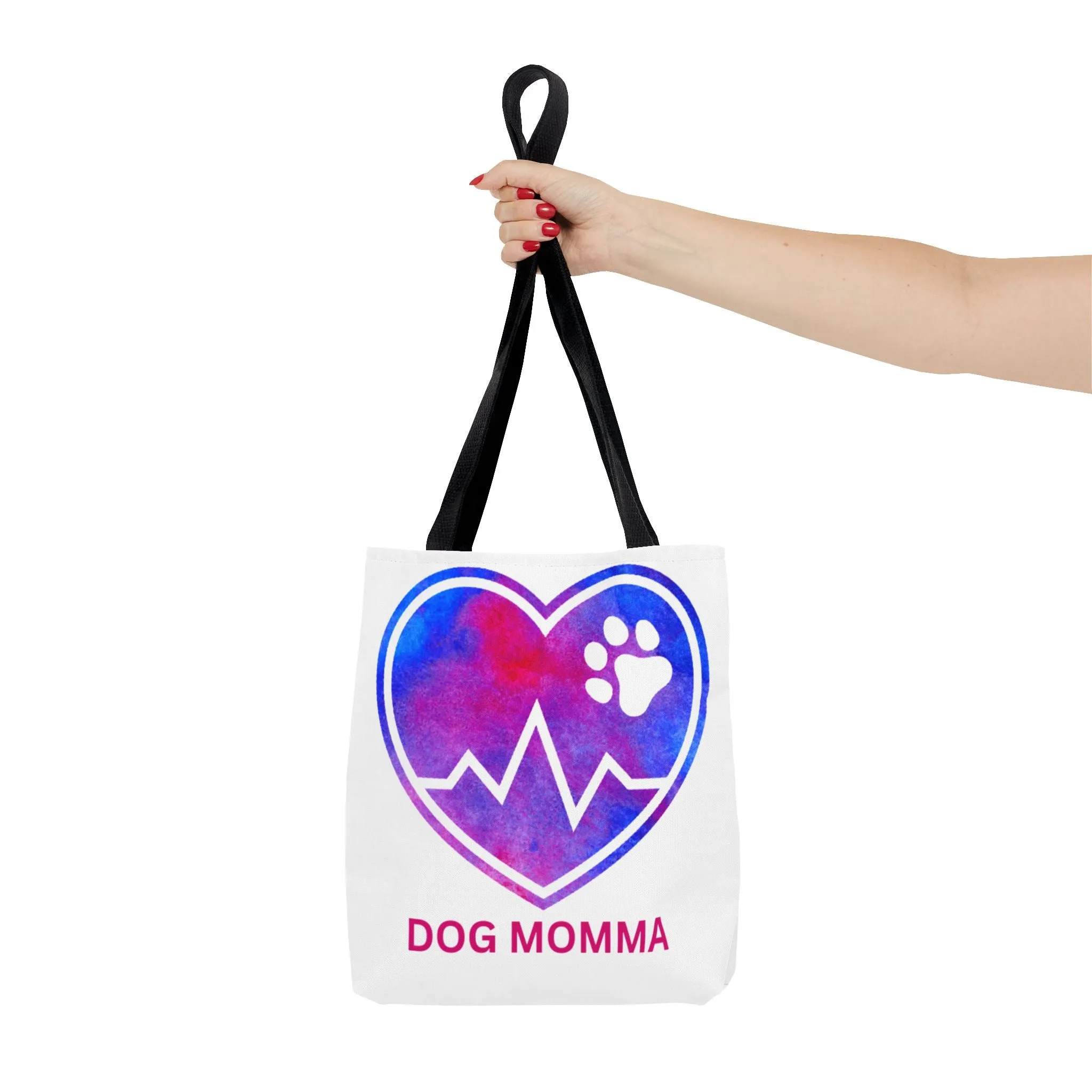 Dog Momma Tote Bag - Love, Paws & A Purpose
