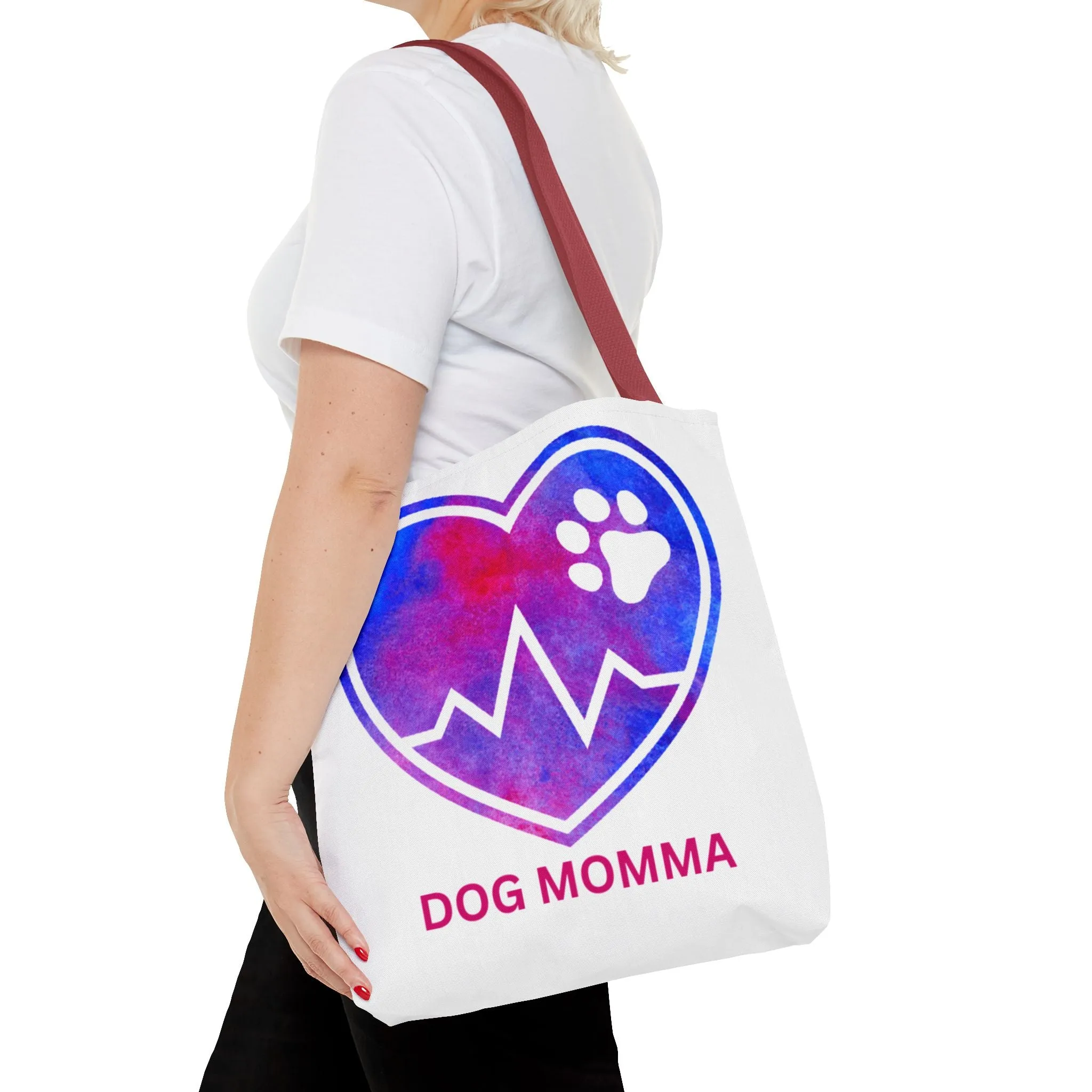 Dog Momma Tote Bag - Love, Paws & A Purpose
