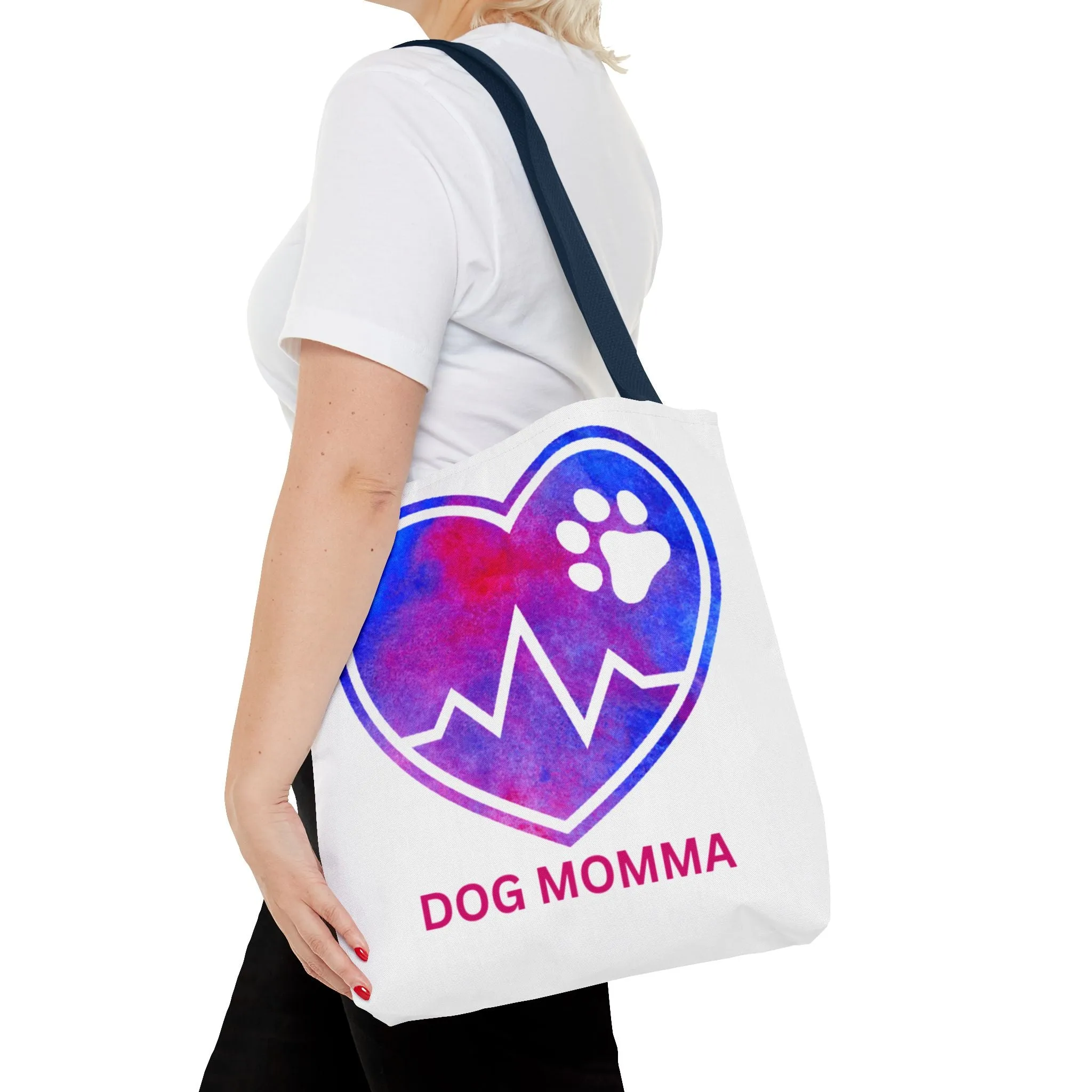 Dog Momma Tote Bag - Love, Paws & A Purpose
