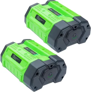 DTK 2 Pack 56V 5.0Ah Replacement for EGO Battery 56V CS1604 CS1804 CS1403, Compatible with BA2800