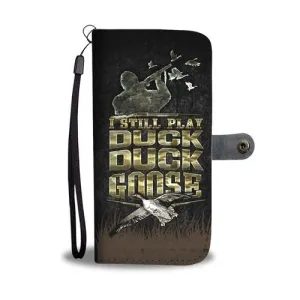 Duck Goose Wallet Phone Case with RFID Blocker