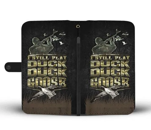 Duck Goose Wallet Phone Case with RFID Blocker