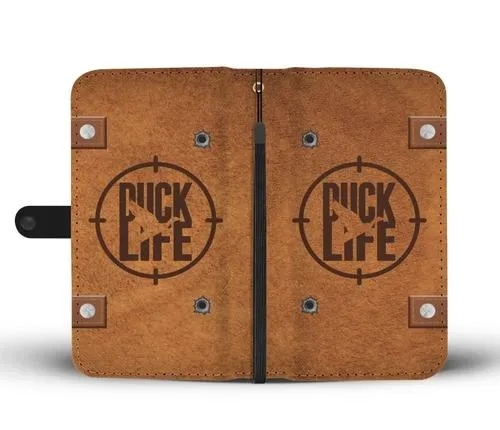 Duck Life Wallet Phone Case with RFID Protection