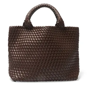 Duet Handbag in Chocolate Weave