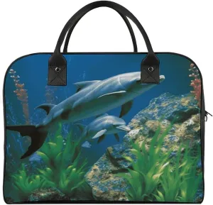 Duffle Bag for Travel Tote Bag Crossbody Bags Gym Bag Aquatic Biologicals Printed Shoulder Bag Travel Handbag for Men And Women