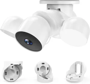 Eave Mount for Google Nest Cam with Floodlight Outdoor Camera - ABS Stability Protective Case Google Nest Flood Light Camera Outdoor Eave Mount