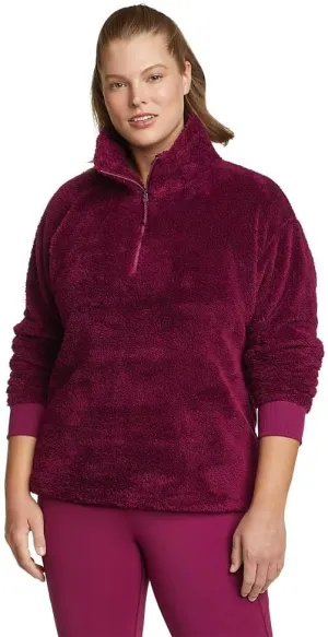 Eddie Bauer Women's Quest Plush 1/4 Zip Fleece