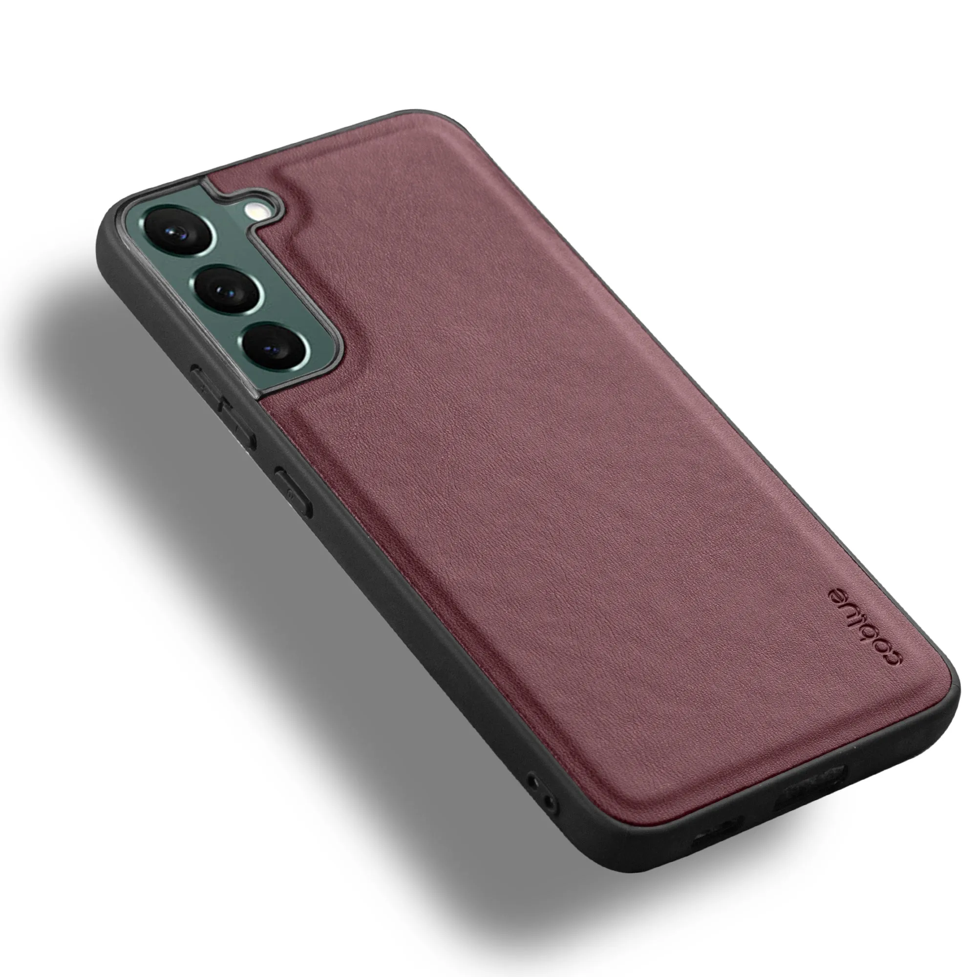 Elegant Leather Finish Back Cover for Samsung S22 5G