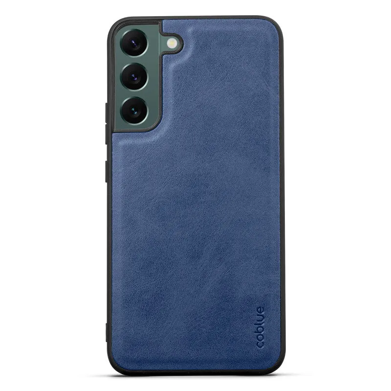 Elegant Leather Finish Back Cover for Samsung S22 5G