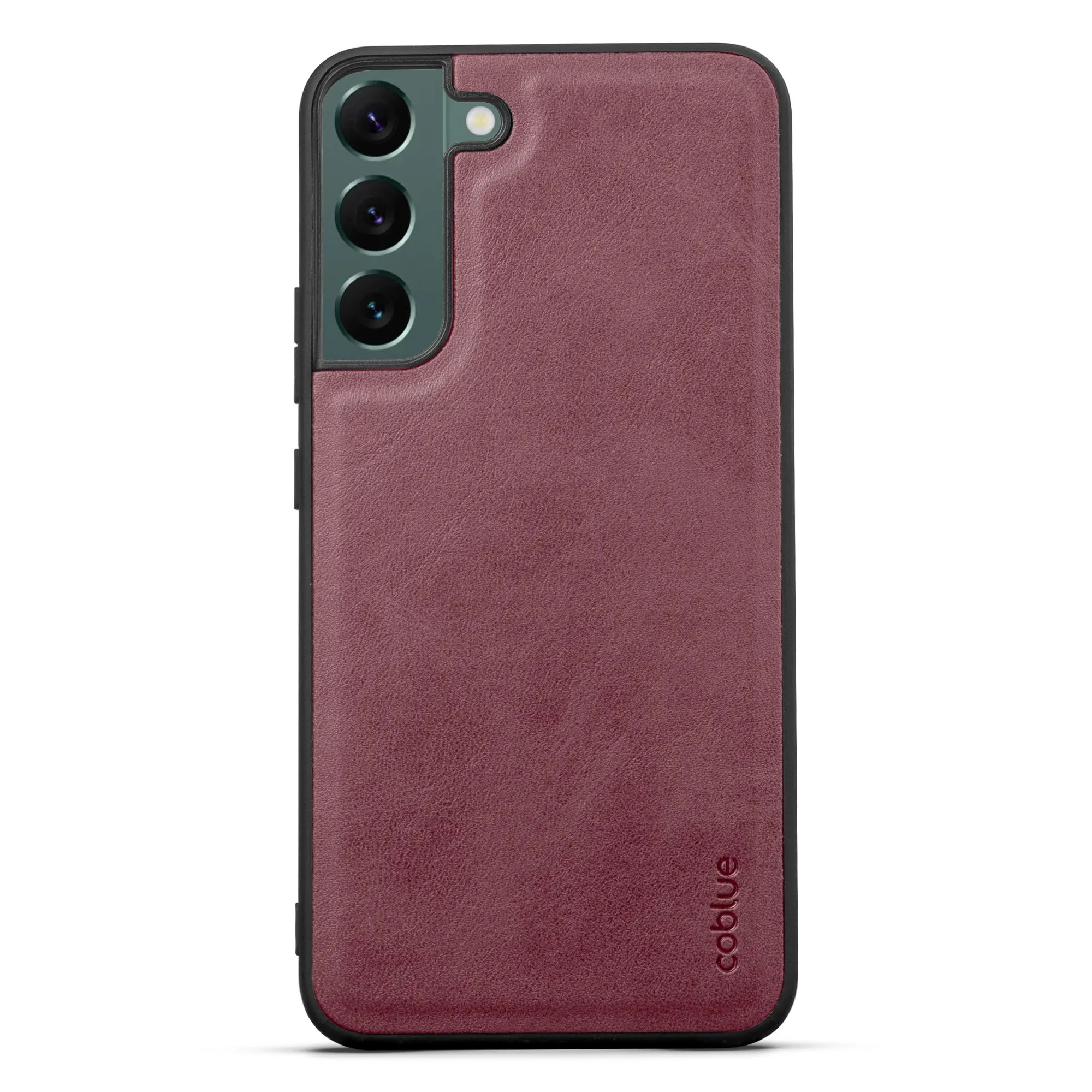 Elegant Leather Finish Back Cover for Samsung S22 5G
