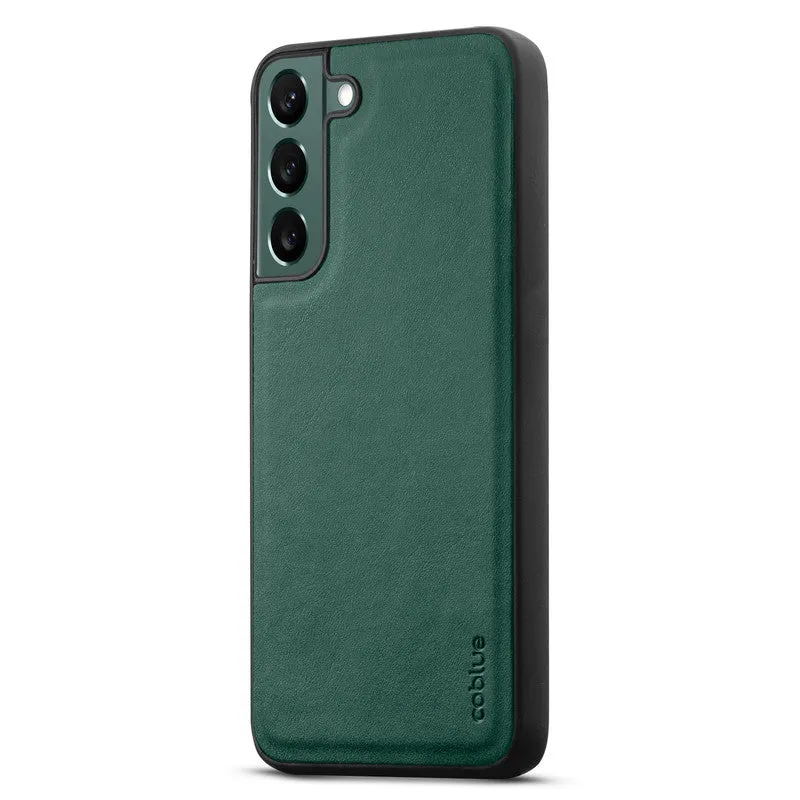 Elegant Leather Finish Back Cover for Samsung S22 5G