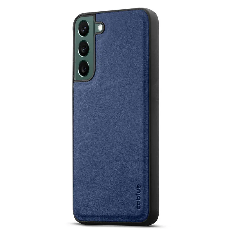 Elegant Leather Finish Back Cover for Samsung S22 5G