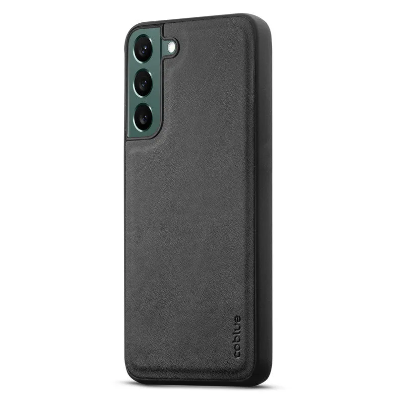 Elegant Leather Finish Back Cover for Samsung S22 5G