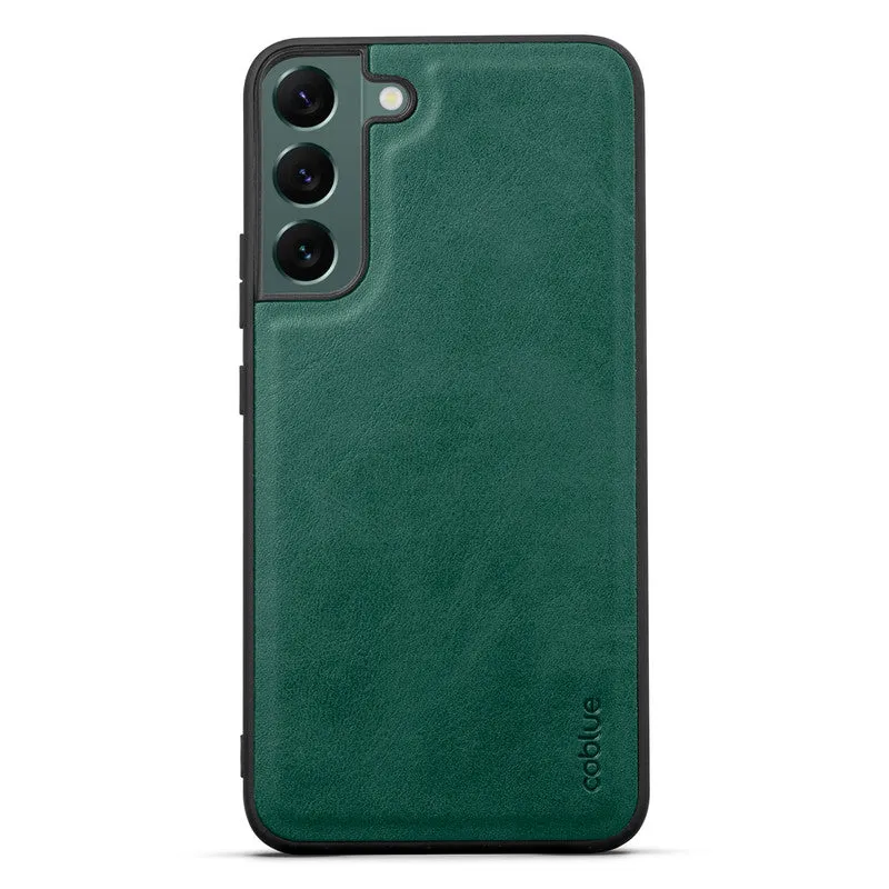 Elegant Leather Finish Back Cover for Samsung S22 Plus 5G