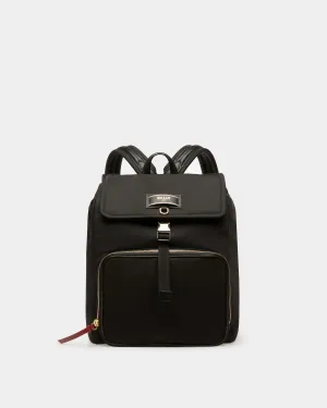Elza Recycled Nylon Backpack In Black