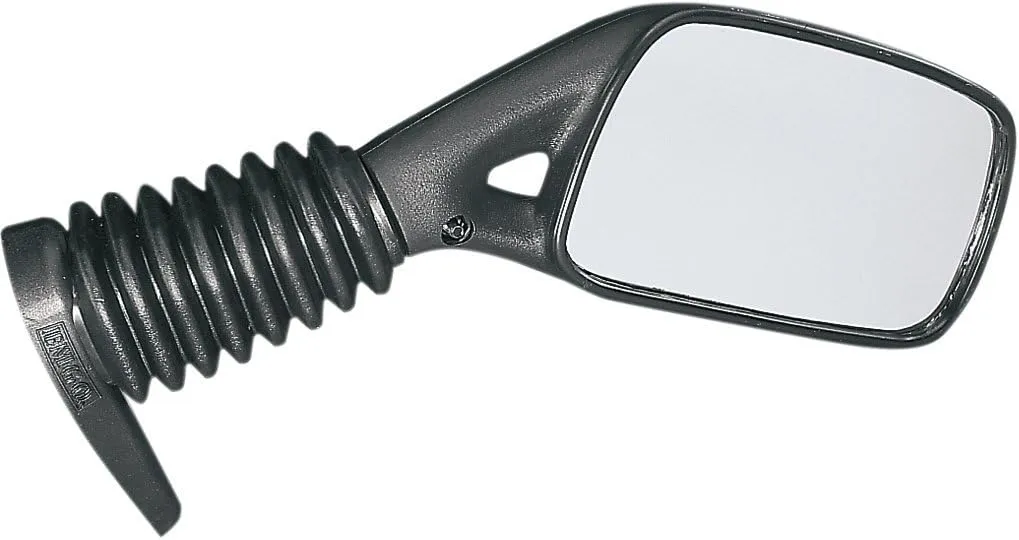 Emgo 20-25181 Mark II Matte Black Finish Right Hand Side Fairing Mount Replacement Mirror