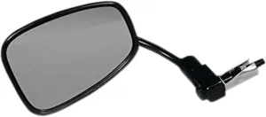 Emgo 20-34010 Black Finish 7/8" Left/Right True Vision Bar-End Replacement Mirror