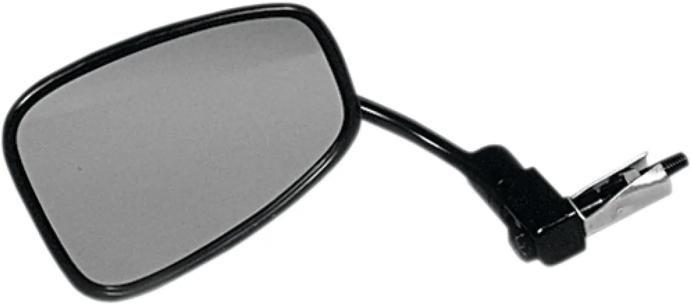 Emgo 20-34010 Black Finish 7/8" Left/Right True Vision Bar-End Replacement Mirror