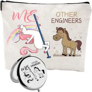 Engineer Gifts,Christmas Gifts for Engineers,Engineering Gifts,Engineer Makeup Bag Cosmetic Bag Make Up Pouch Gifts for Women,Gifts for Engineering Students,Apprecication Gifts for Engineers