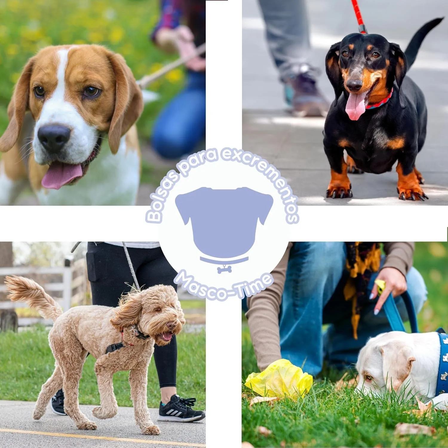 Extra Strong and Leak Proof Dog Poop Bags Odorless Dog Poop Bags Size 30 x 22 cm (Normal, 540 Pcs)