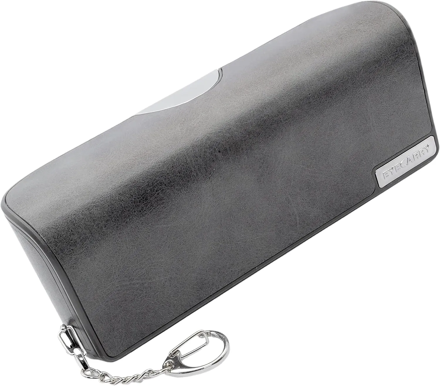 Eyeglasses Case – Vegan Leather Hard Shell Holder, One-Hand Access, Fits Sunglasses, Readers, Blue Light Glasses