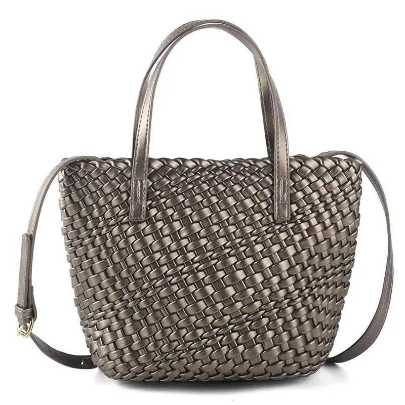 Fashionable Handmade Woven Tote Bag