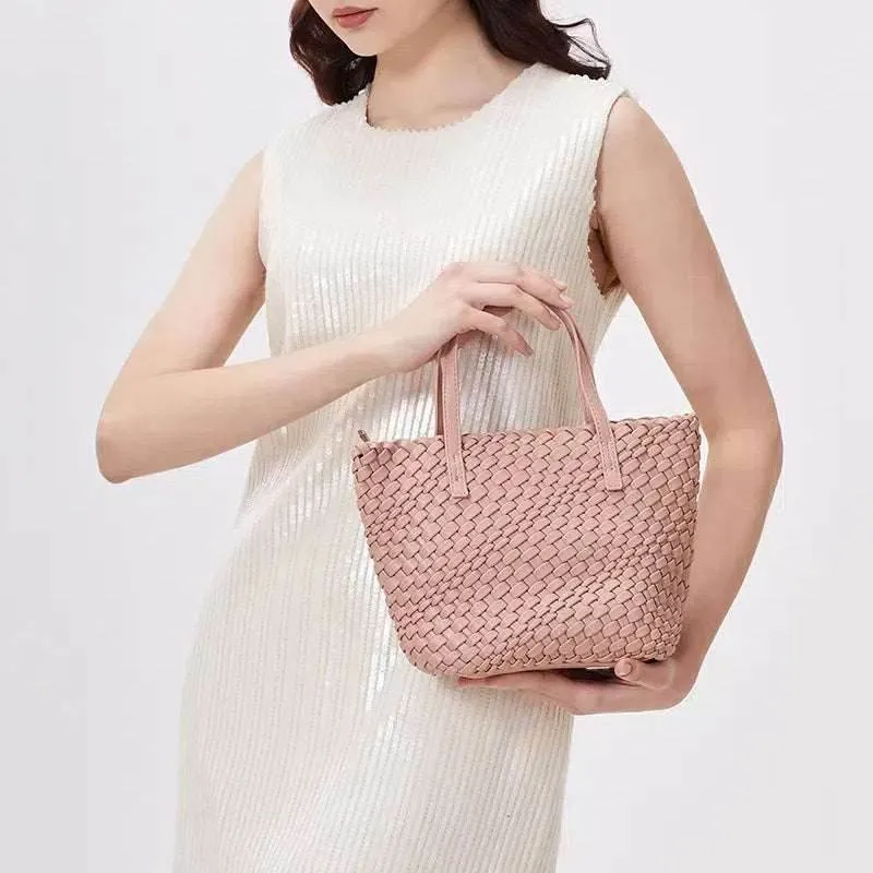 Fashionable Handmade Woven Tote Bag