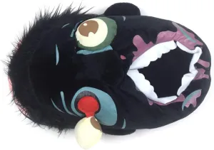 FAYUEKEY Unisex Zombie House Fuzzy Slippers for Women Men Halloween Scary Party Gift Shoes