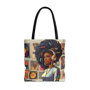 Feel The Music Tote Bag (AOP) #FM1