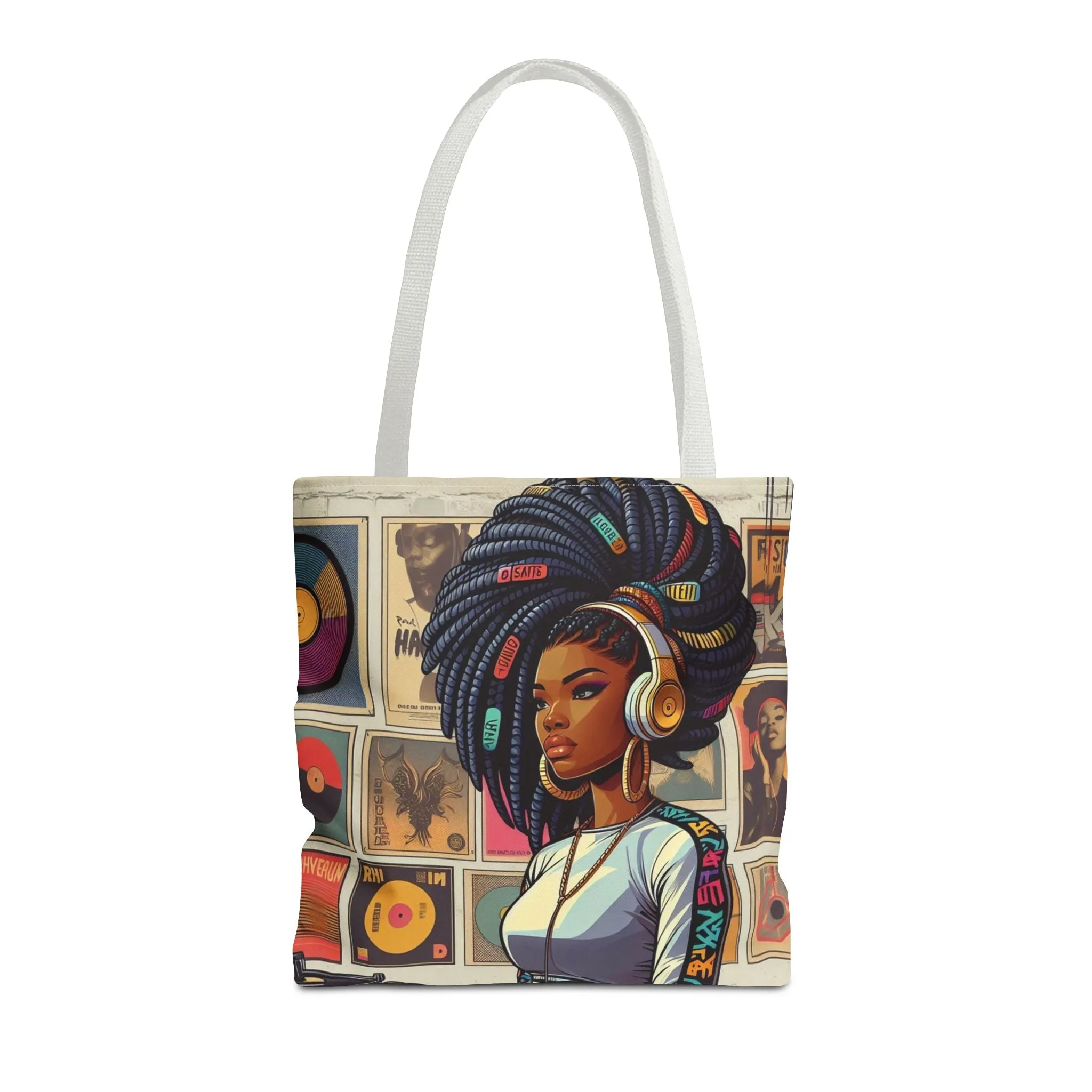 Feel The Music Tote Bag (AOP) #FM1