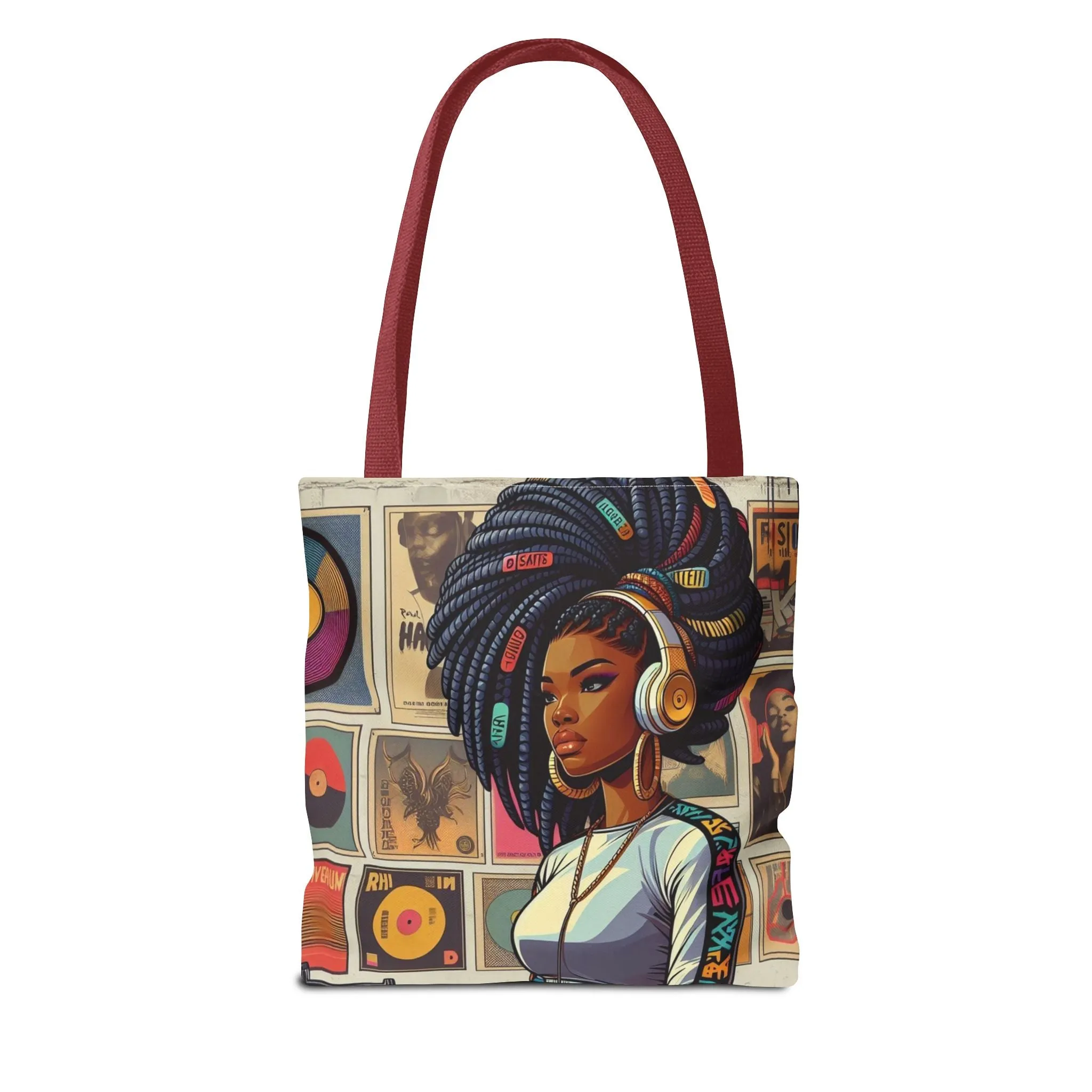Feel The Music Tote Bag (AOP) #FM1