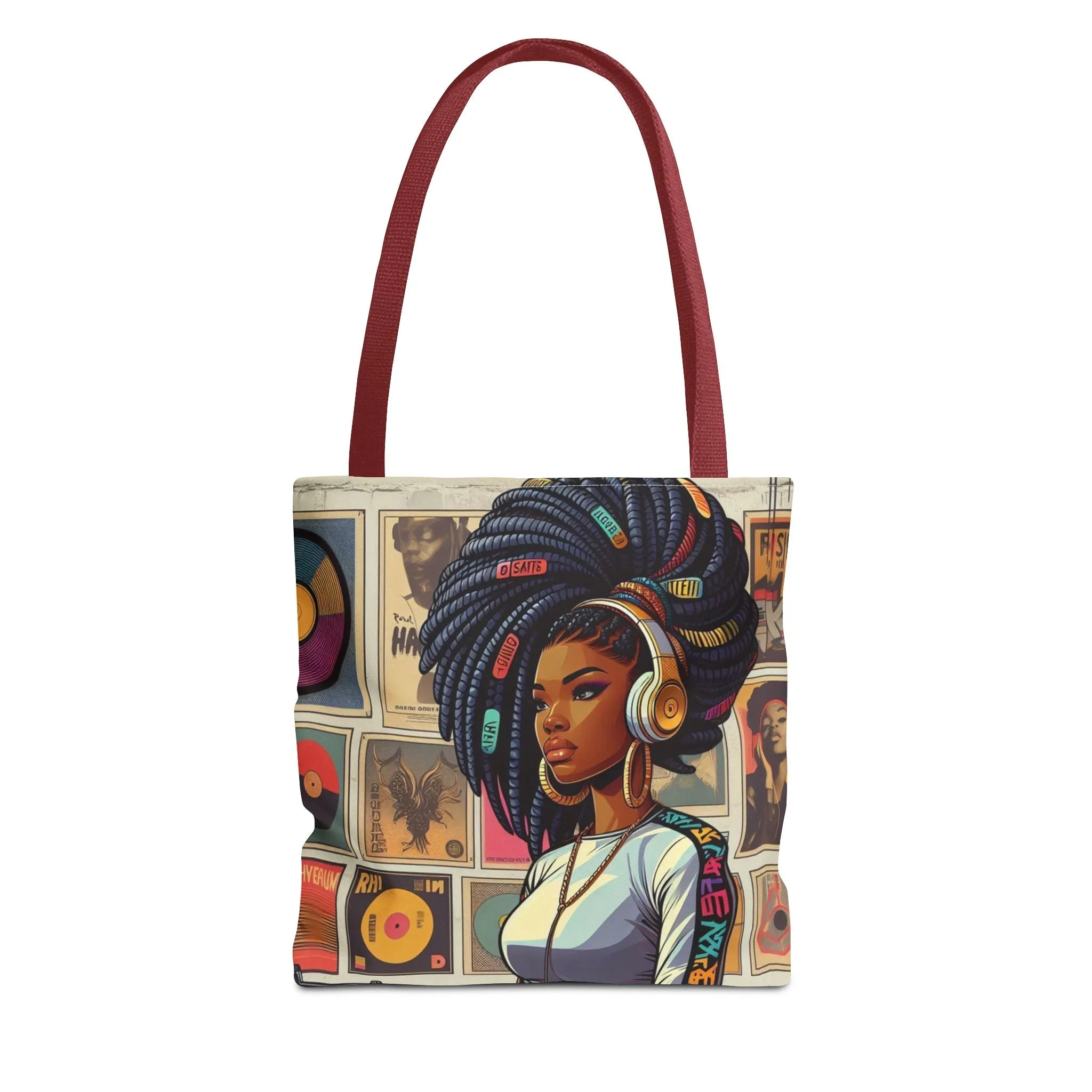 Feel The Music Tote Bag (AOP) #FM1