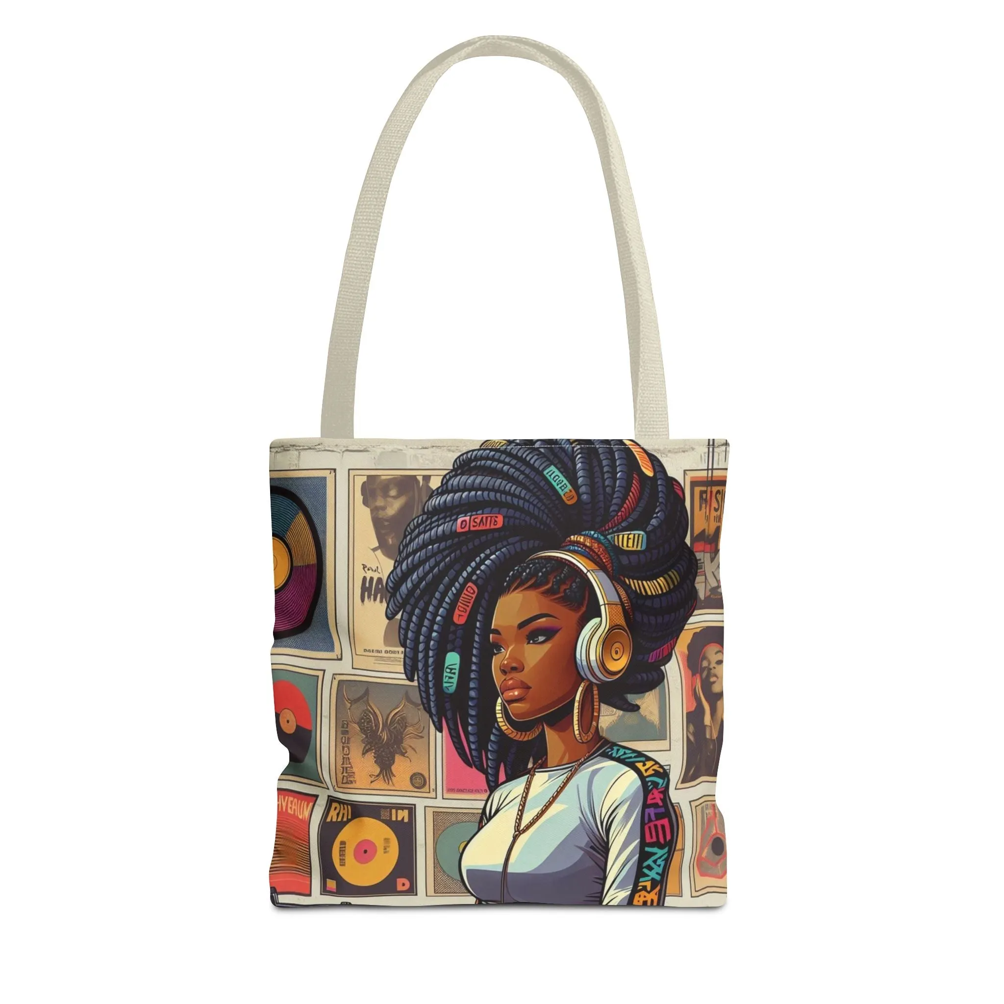 Feel The Music Tote Bag (AOP) #FM1