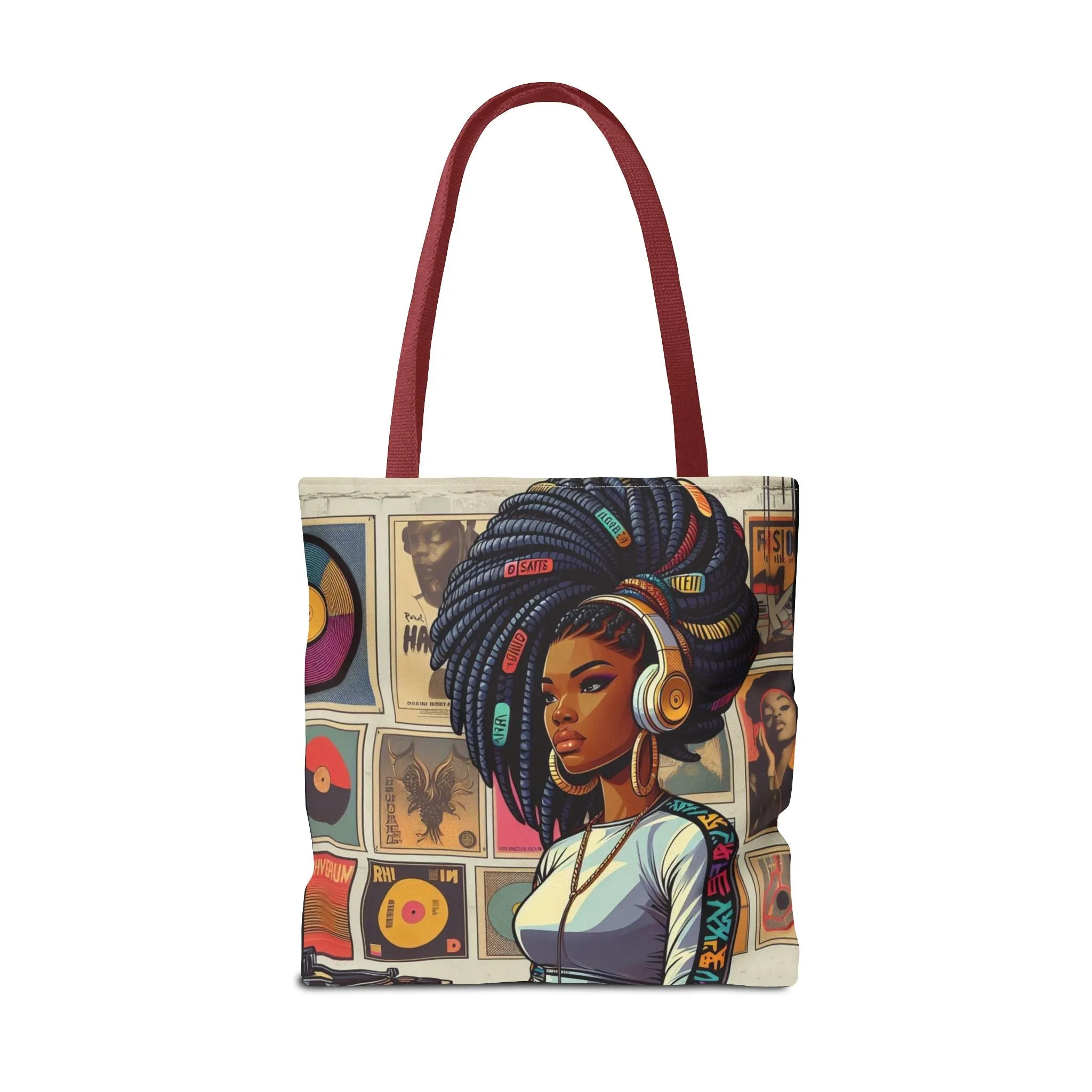 Feel The Music Tote Bag (AOP) #FM1