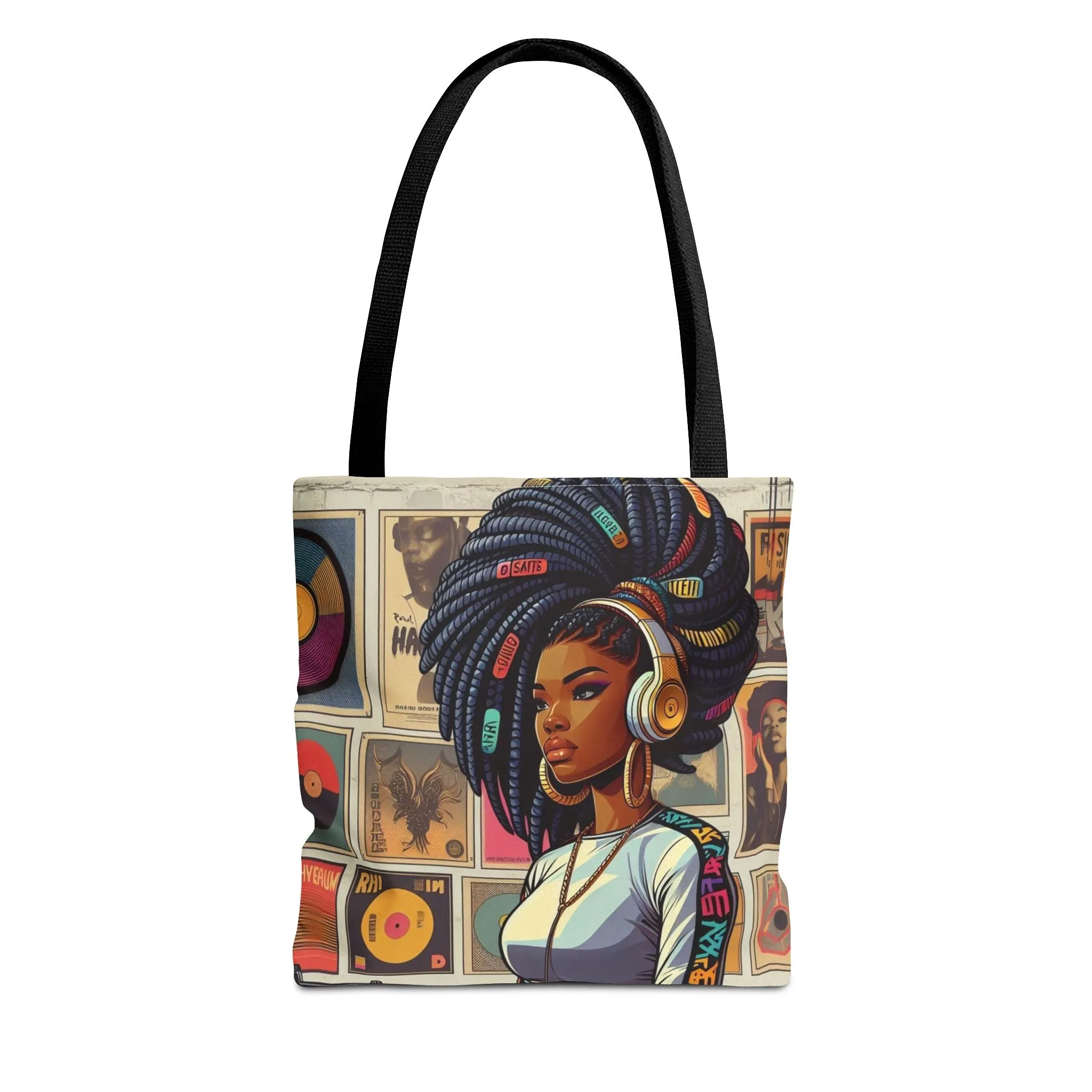 Feel The Music Tote Bag (AOP) #FM1