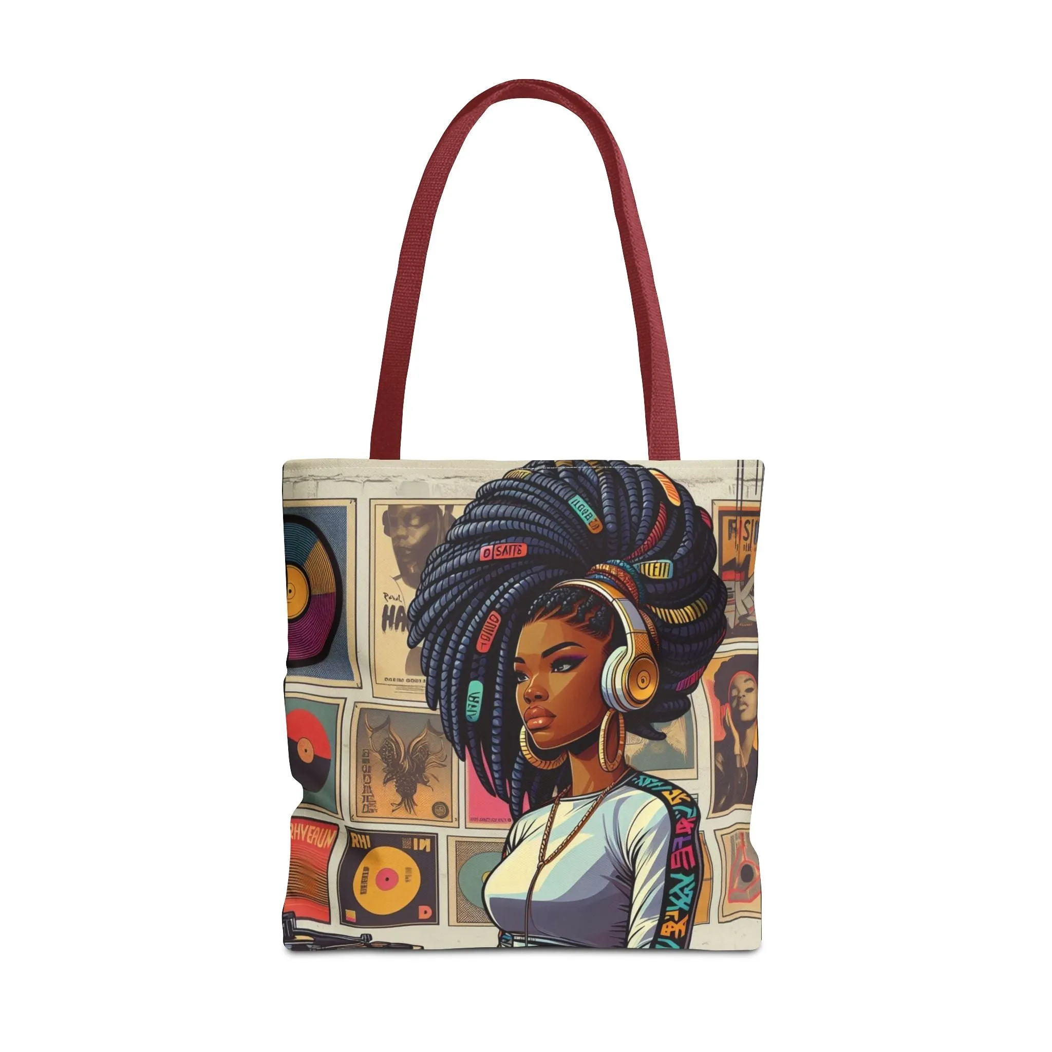 Feel The Music Tote Bag (AOP) #FM1