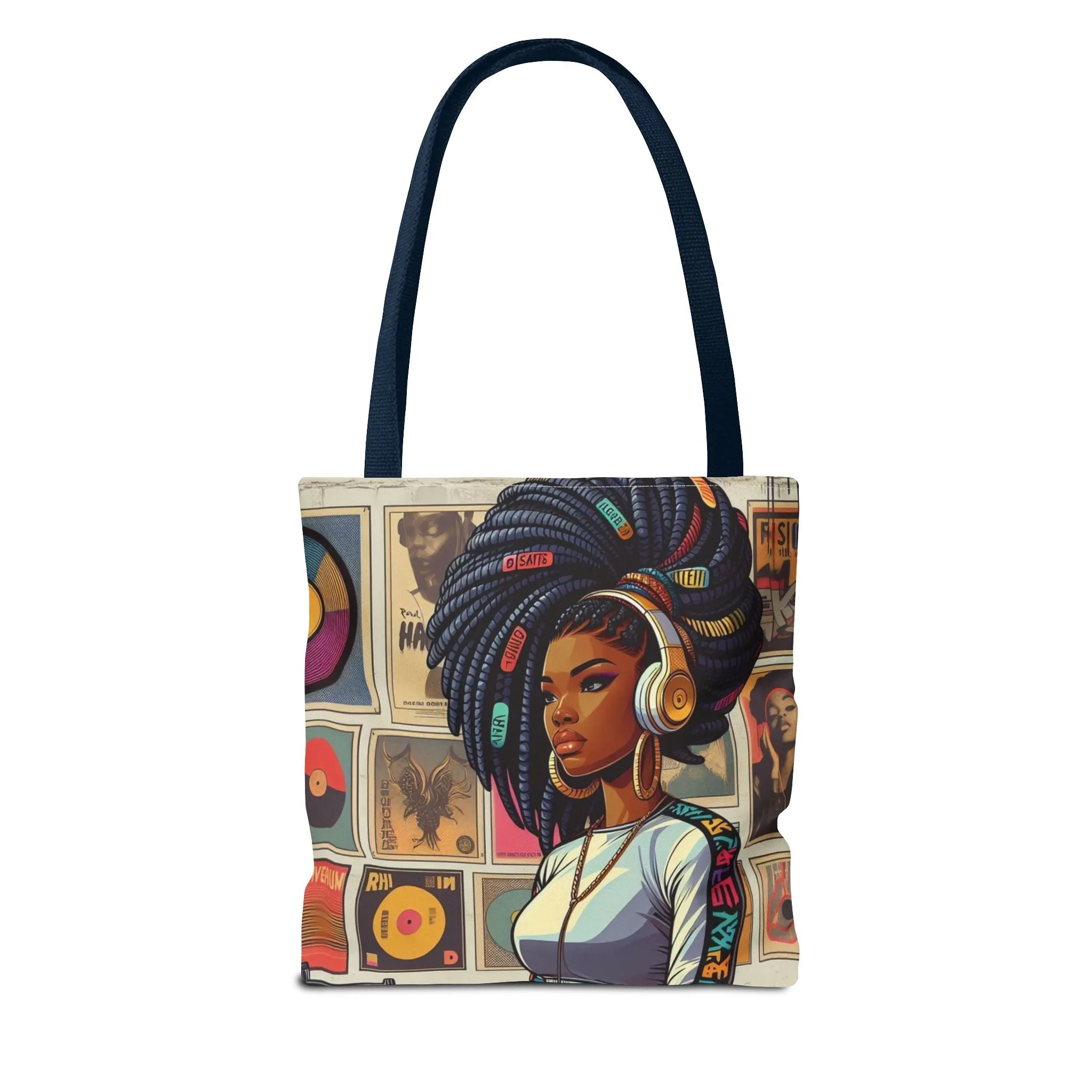 Feel The Music Tote Bag (AOP) #FM1