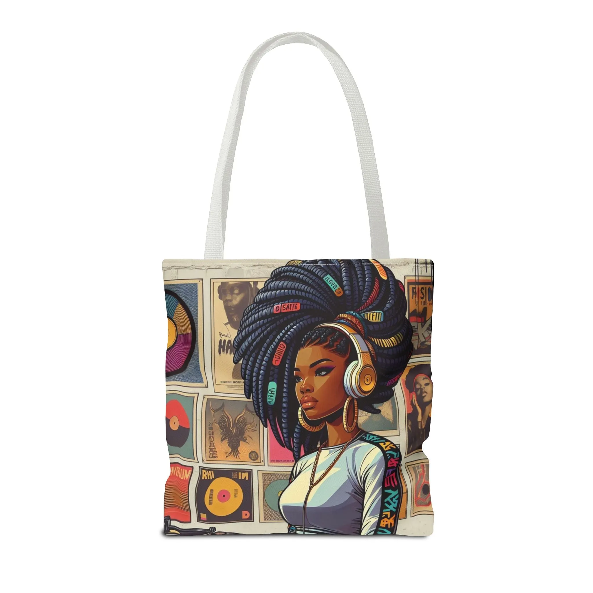 Feel The Music Tote Bag (AOP) #FM1