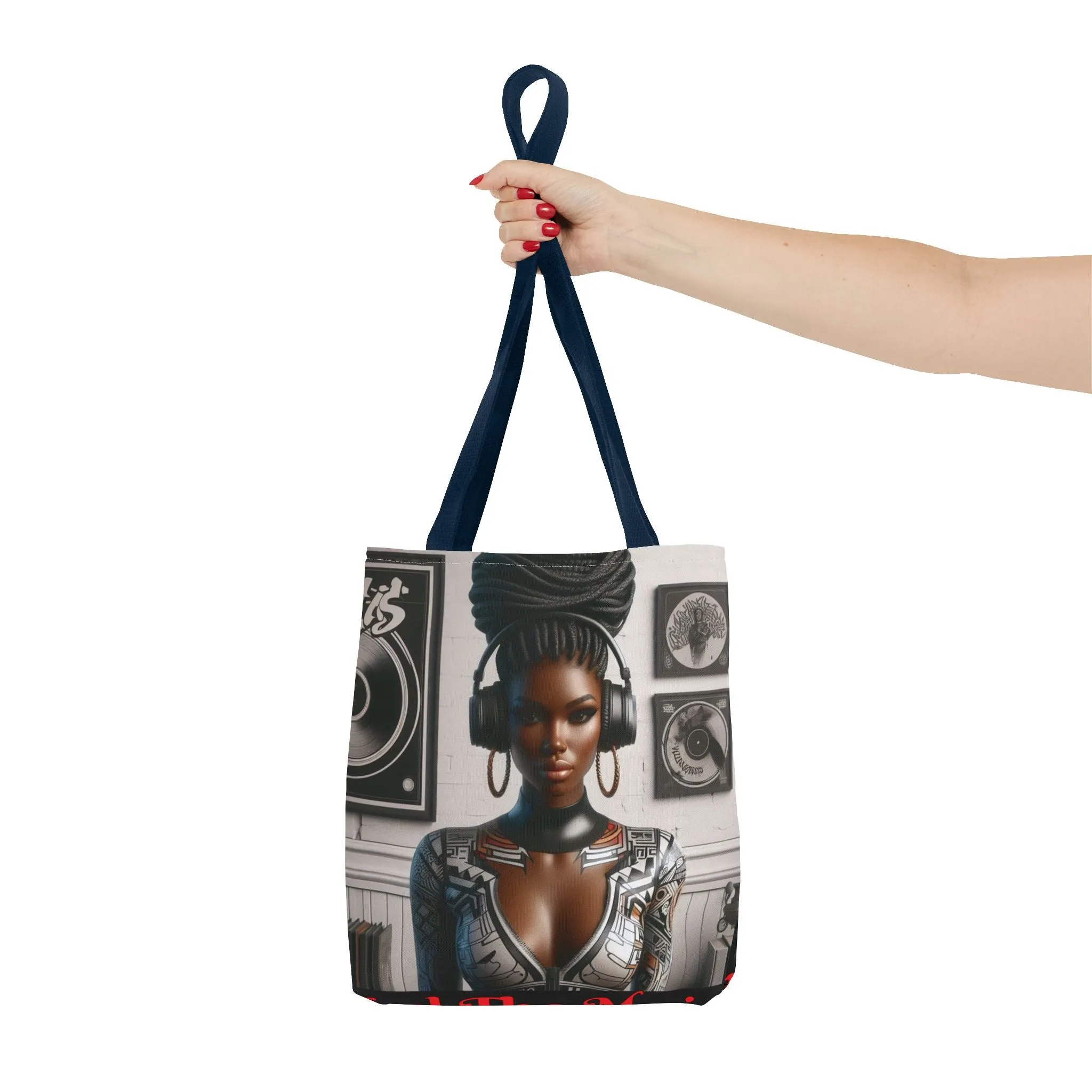 Feel The Music Tote Bag (AOP) #FM6