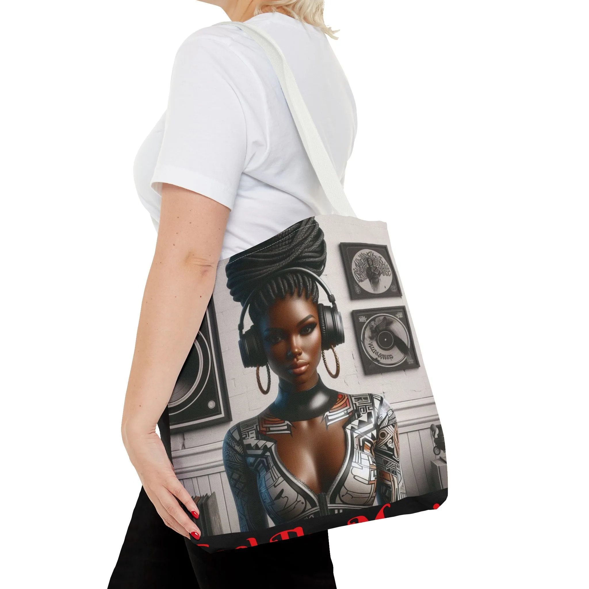 Feel The Music Tote Bag (AOP) #FM6