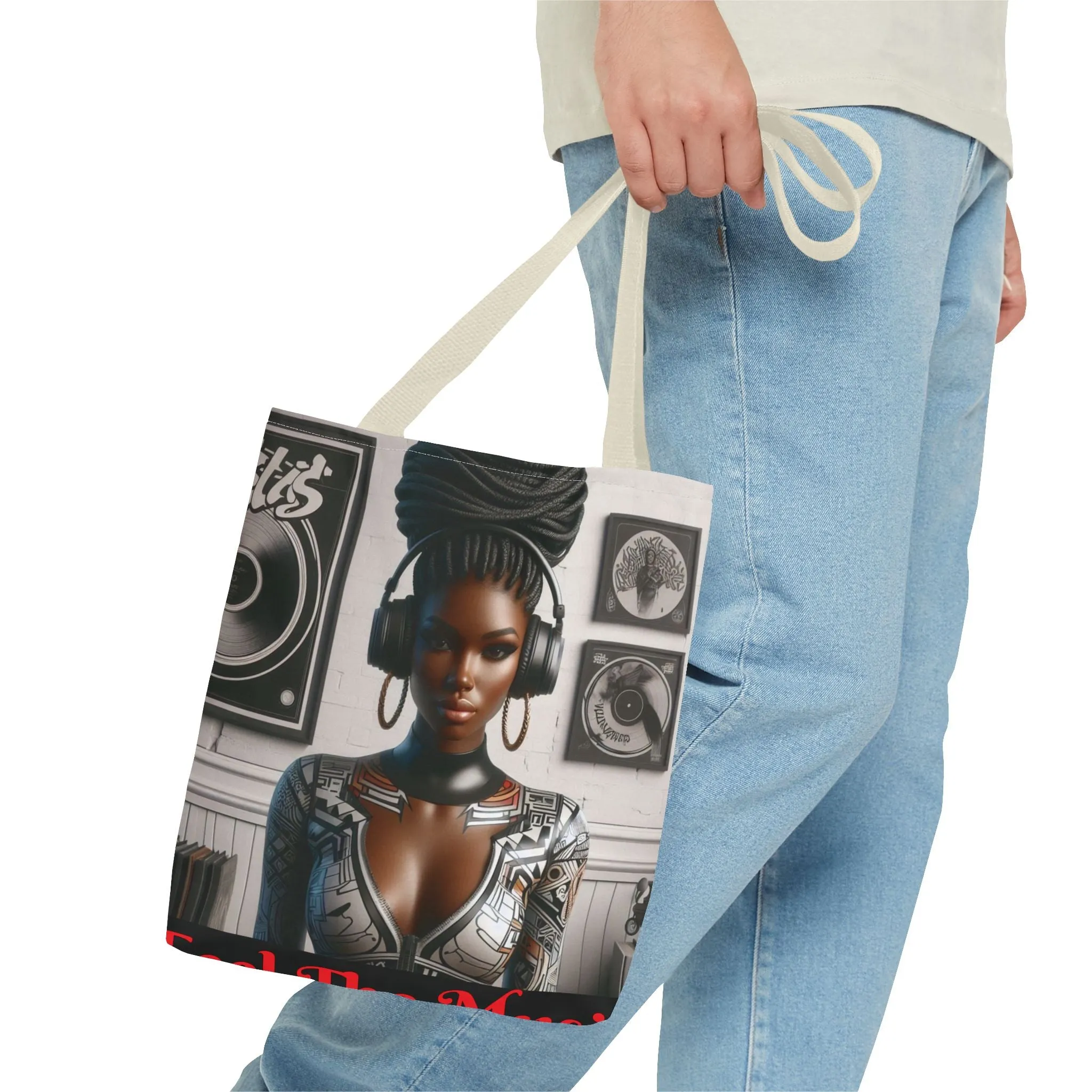 Feel The Music Tote Bag (AOP) #FM6