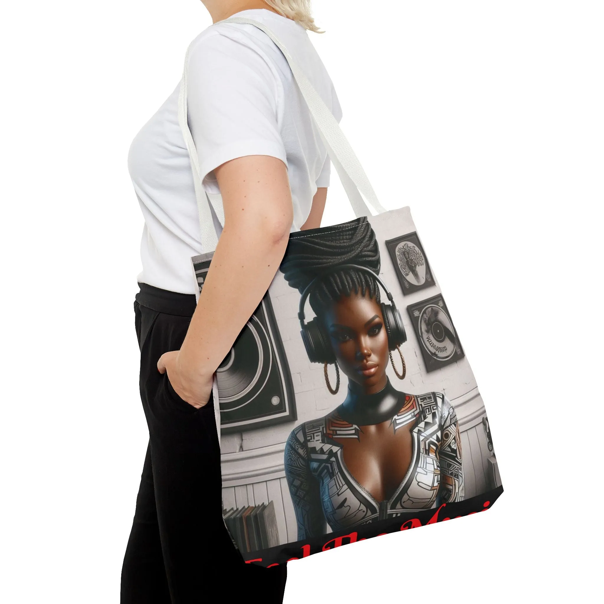 Feel The Music Tote Bag (AOP) #FM6