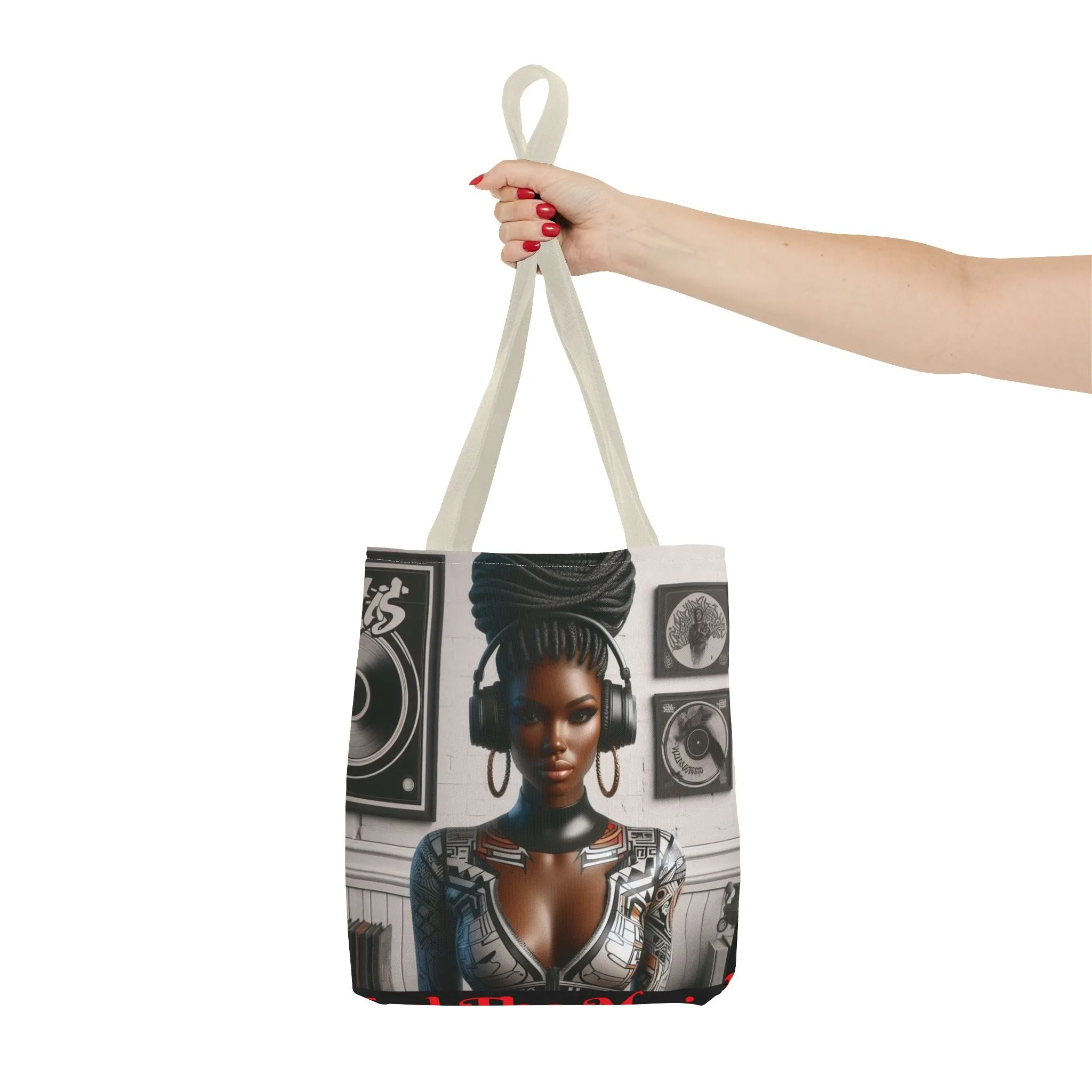 Feel The Music Tote Bag (AOP) #FM6