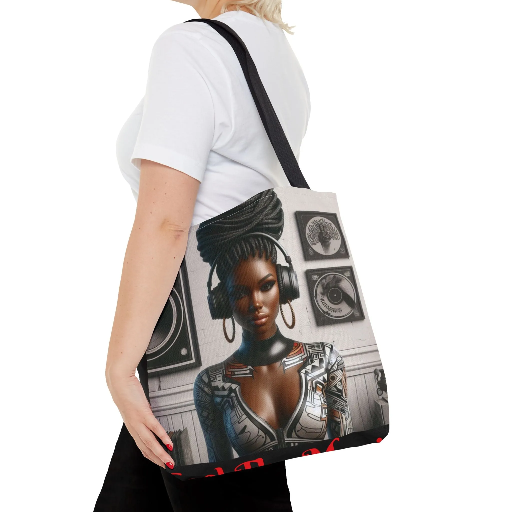 Feel The Music Tote Bag (AOP) #FM6