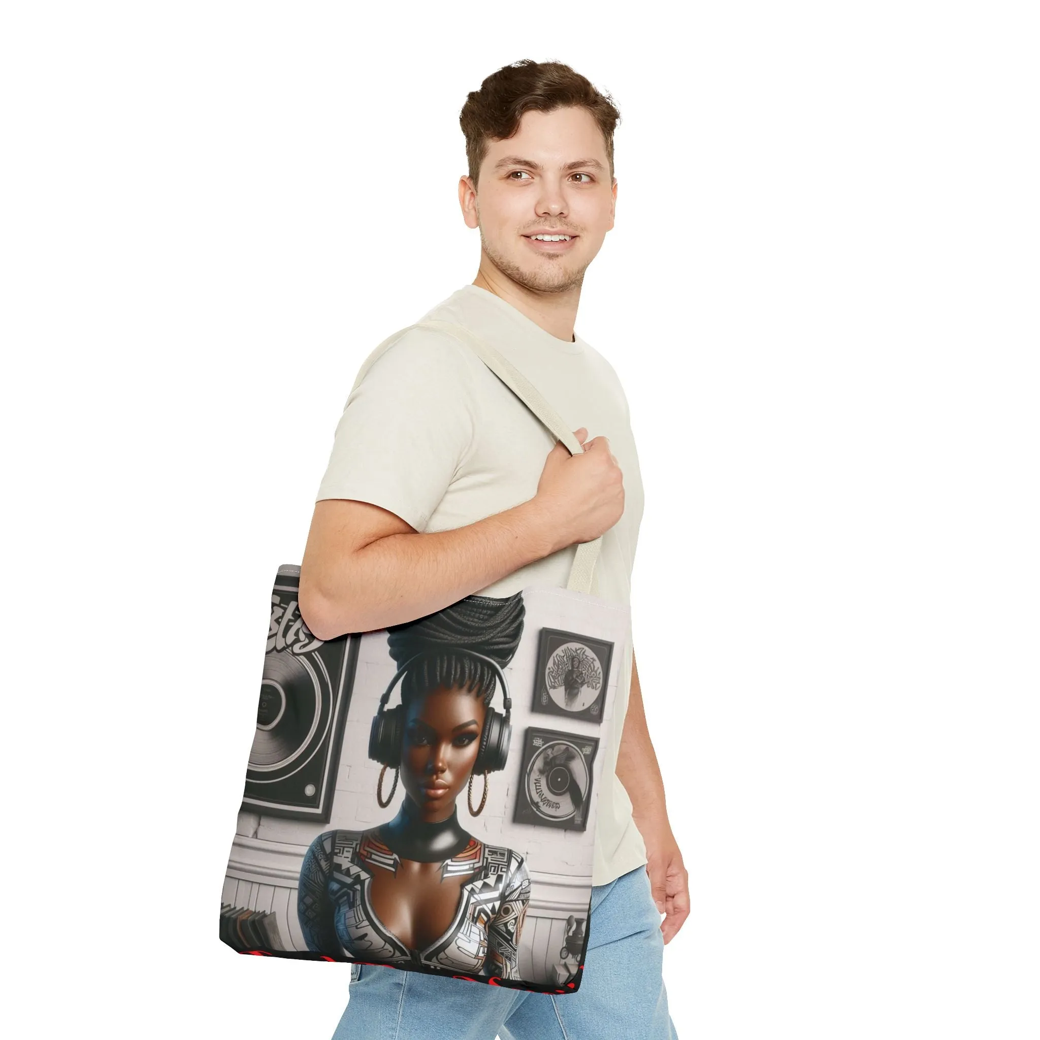 Feel The Music Tote Bag (AOP) #FM6